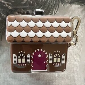 Kate Spade Gingerbread House Silicon 3rd Gen AirPod Carrying case GIFT  New